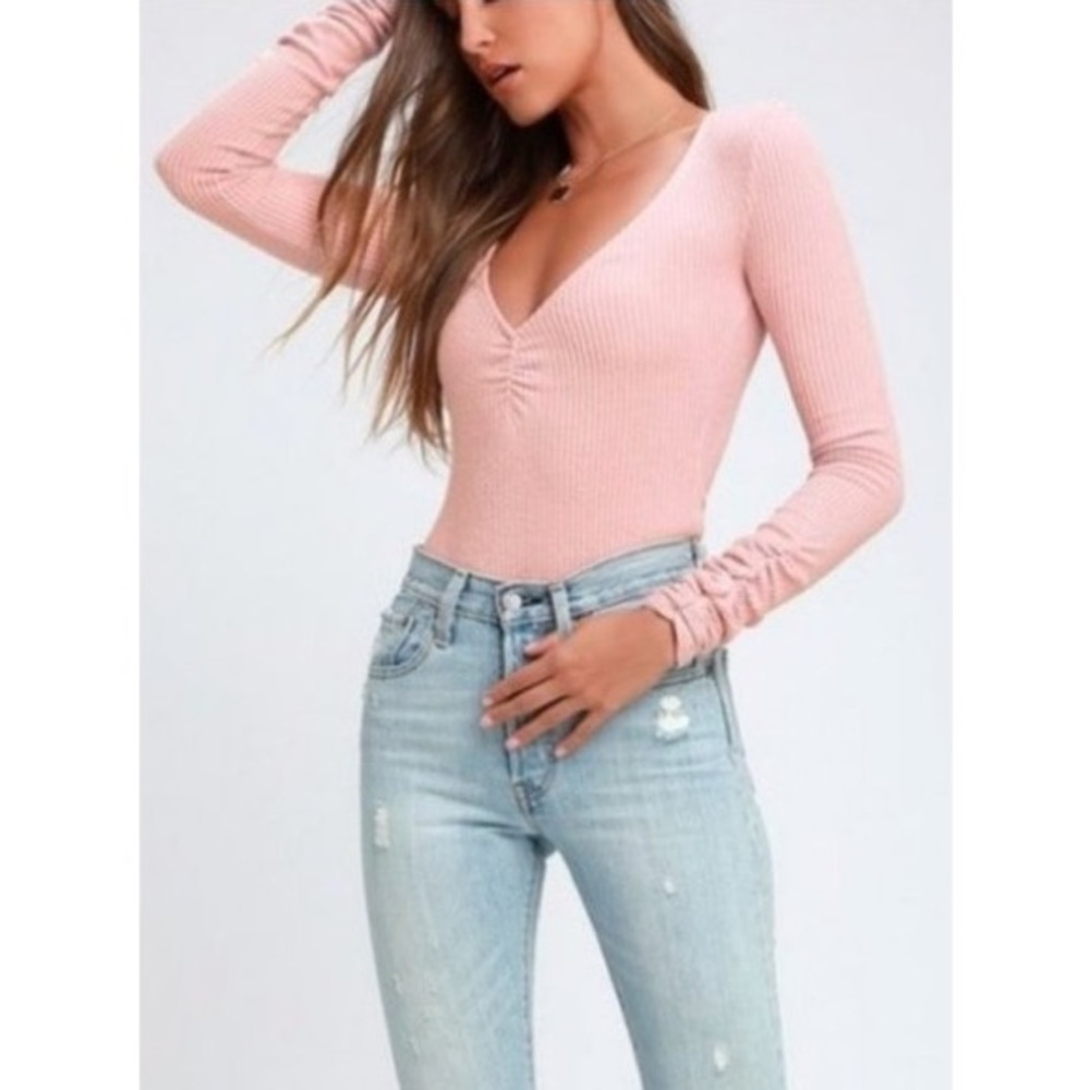 Intimately free people blush pink body suit - Picture 2 of 10